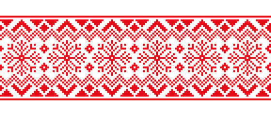 Scandinavian national ornament.