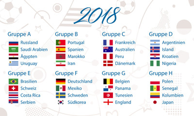 groups of 2018 soccer worldcup