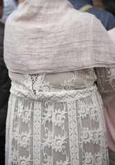 Close up of a dress