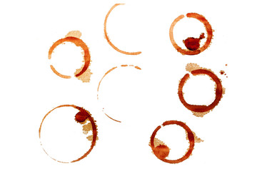 Coffee stain fleck drink beverage