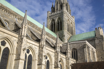 Fototapeta na wymiar Spire; Chichester Cathedral Church