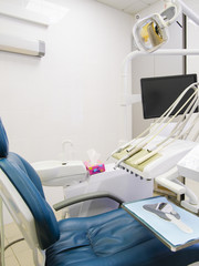 Interior of a dental office