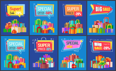 Big Sale Super Special Price Vector Illustration