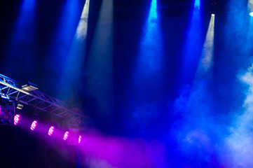 Concert stage.