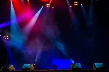 Concert stage.