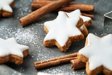 christmas - homemade cinnamon stars