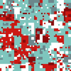 Christmas Pixel Pattern