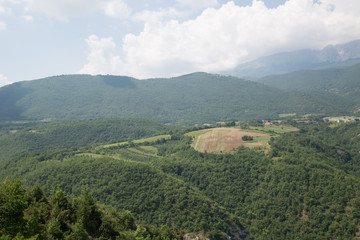Fototapeta premium Landscape at Beffi, Abruzzo