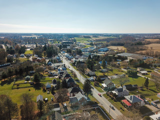 Downtown Shrewsbury, Pennsylvania on Main Street