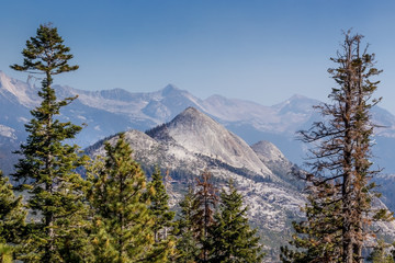 Obraz premium Framed mountain Yosemite