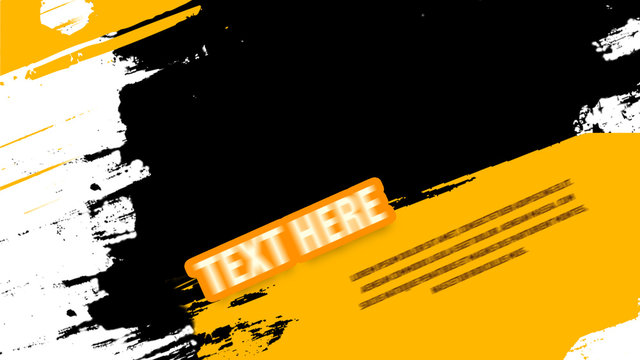 Grunge Brush Strokes Overlay