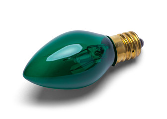 Green Christmas Bulb