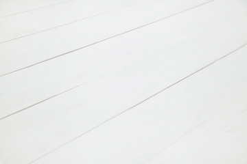 white wood floors