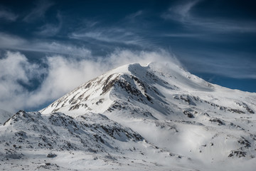 Winter mountain