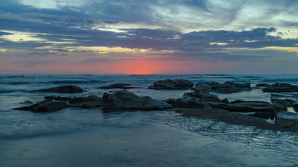 Fototapeta na wymiar Dawn Seascape