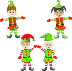 Assortment of elves