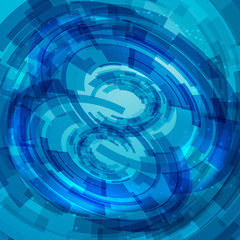 Technology Background mechanical gear wheel.