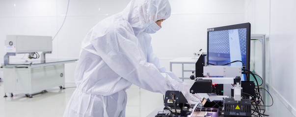 scientists working in laboratory