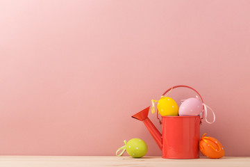 Eggs in watering pot