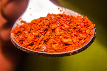 Chili cook spicy