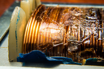 Copper wire in electrical applications