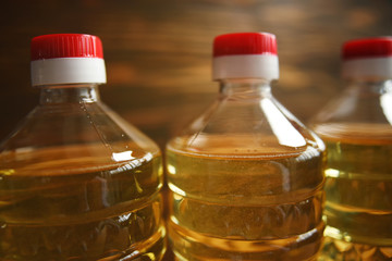 A factory for the production of sunflower oil.