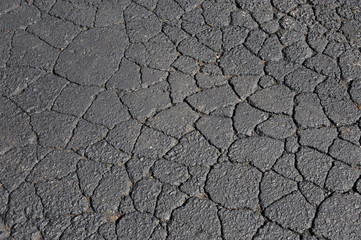 cracked asphalt road surface background