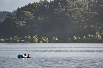 Inflatable and kayak
