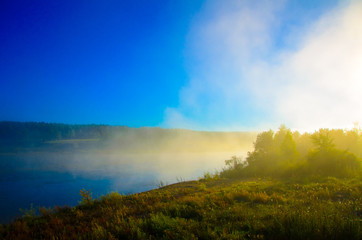 Fototapeta premium Morning fog