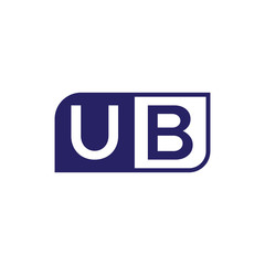 Obraz premium initial letter logo simple shape