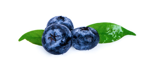 blueberries isolated