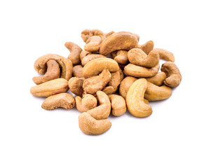  Cashews isolated