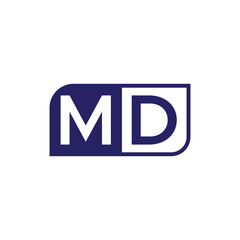 initial letter logo simple shape