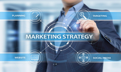 Fototapeta na wymiar Marketing Strategy Business Advertising Plan Promotion concept