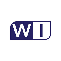 initial letter logo simple shape