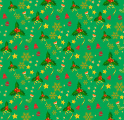 christmas pattern seamless backgrounds vectors.