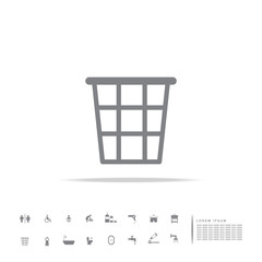 clothes basket icon