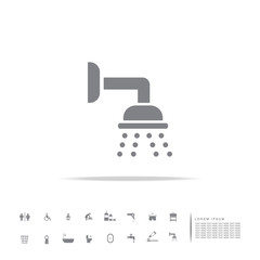 shower icon background