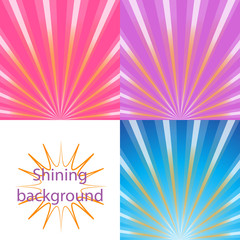 Scroll on a background of sunlight