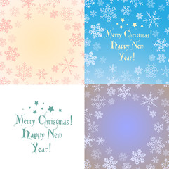 Blue and purple abstract watercolor background for your design