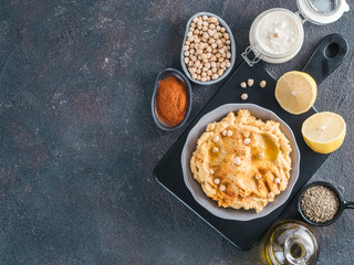 Hummus and tahini