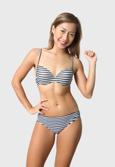 Fototapeta premium asian woman bikini