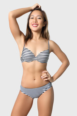 Fototapeta premium asian woman bikini