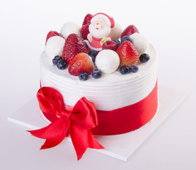 cake, Christmas ice cream cake