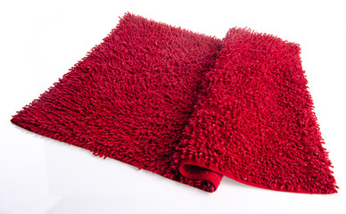 Colorful carpet or doormat for cleaning feet