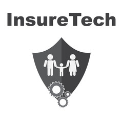 Sign / Icon / Symbol InsureTech - Insurance Technology Startup