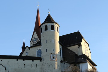 Fototapeta na wymiar Liebfrauen Kirche Rankweil