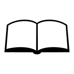 Open book, shade picture