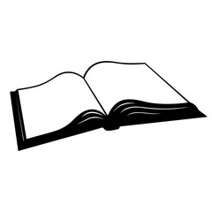 Open book, shade picture