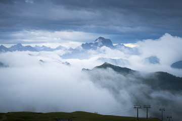 Blick vom Diedamskopf, Österreich, Bregenzerwald